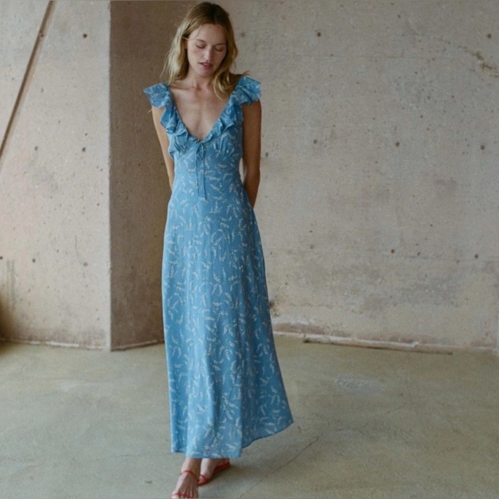 Doen Lulani Dress in Lapiz Bluebell